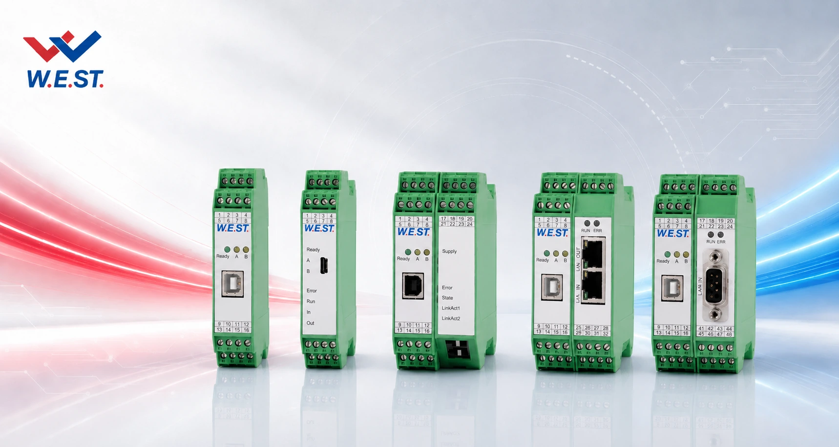 Các module giao tiếp và điều khiển công nghiệp W.E.St.